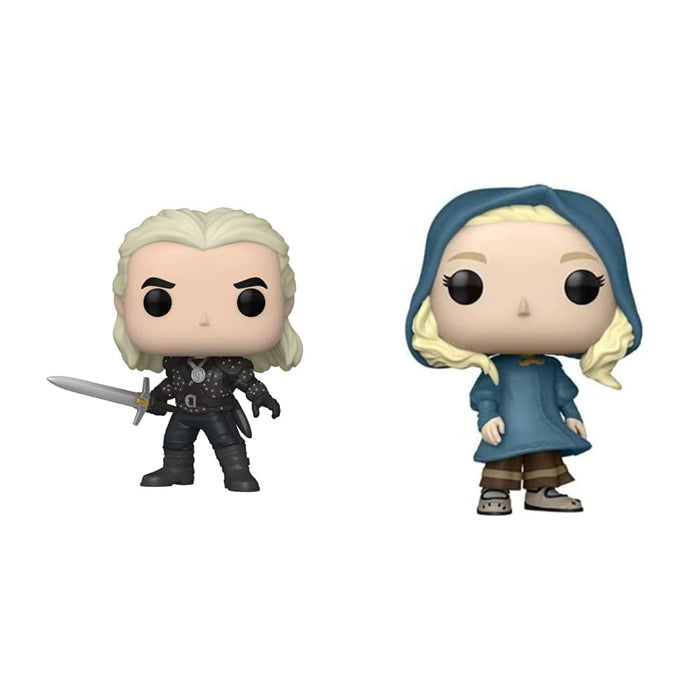 Funko POP Pop! TV: Witcher- Geralt with Chase (Styles May Vary) Multicolor Standard