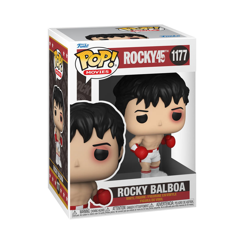 Funko POP Vinyl Movies: Rocky Merchandise 45th- Rocky Balboa The Italian Stallion Figuire POP! 59252 & 49888 POP Movies: Gremlins-Gizmo w/3D Glasses Horror Collectible Toy, Multicolour