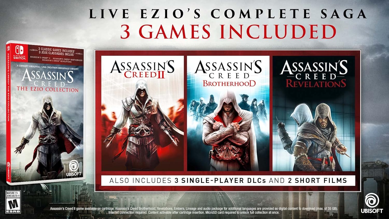Assassin's Creed The Ezio Collection - Nintendo Switch Standard Edition