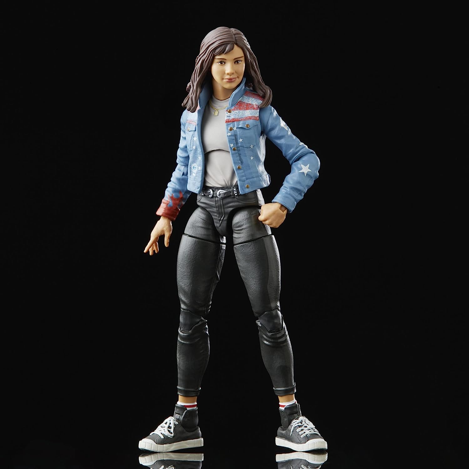Hasbro Marvel Legends Series Doctor Strange in The Multiverse of Madness 6-inch Collectible America Chavez Cinematic Universe Action Figure Toy, 2 Accessories And 1 Build-A-Figure Part, Multi (F0371