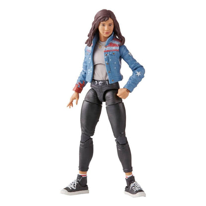 Hasbro Marvel Legends Series Doctor Strange in The Multiverse of Madness 6-inch Collectible America Chavez Cinematic Universe Action Figure Toy, 2 Accessories And 1 Build-A-Figure Part, Multi (F0371
