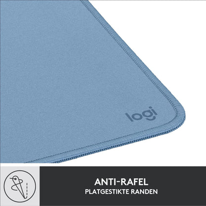 Logitech Mouse Pad - Studio Series, Computer Mouse Mat with Anti-slip Rubber Base, Easy Gliding, Spill-Resistant Surface, Durable Materials, Portable, in a Fresh Modern Design