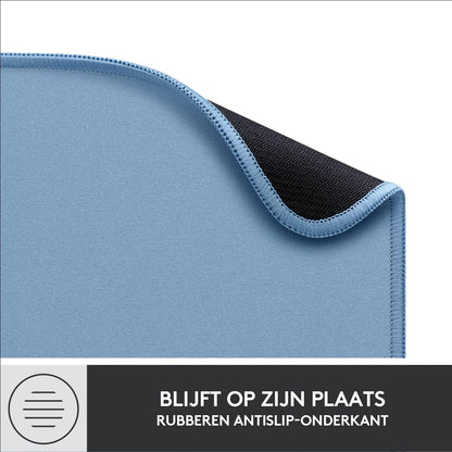 Logitech Mouse Pad - Studio Series, Computer Mouse Mat with Anti-slip Rubber Base, Easy Gliding, Spill-Resistant Surface, Durable Materials, Portable, in a Fresh Modern Design