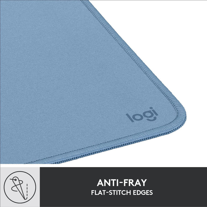 Logitech Mouse Pad - Studio Series, Computer Mouse Mat with Anti-slip Rubber Base, Easy Gliding, Spill-Resistant Surface, Durable Materials, Portable, in a Fresh Modern Design