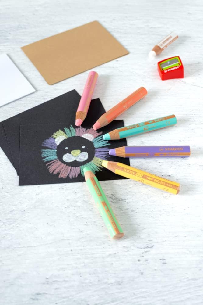 Multi-Talented Pencil - STABILO woody 3 in 1 - Pack of 1