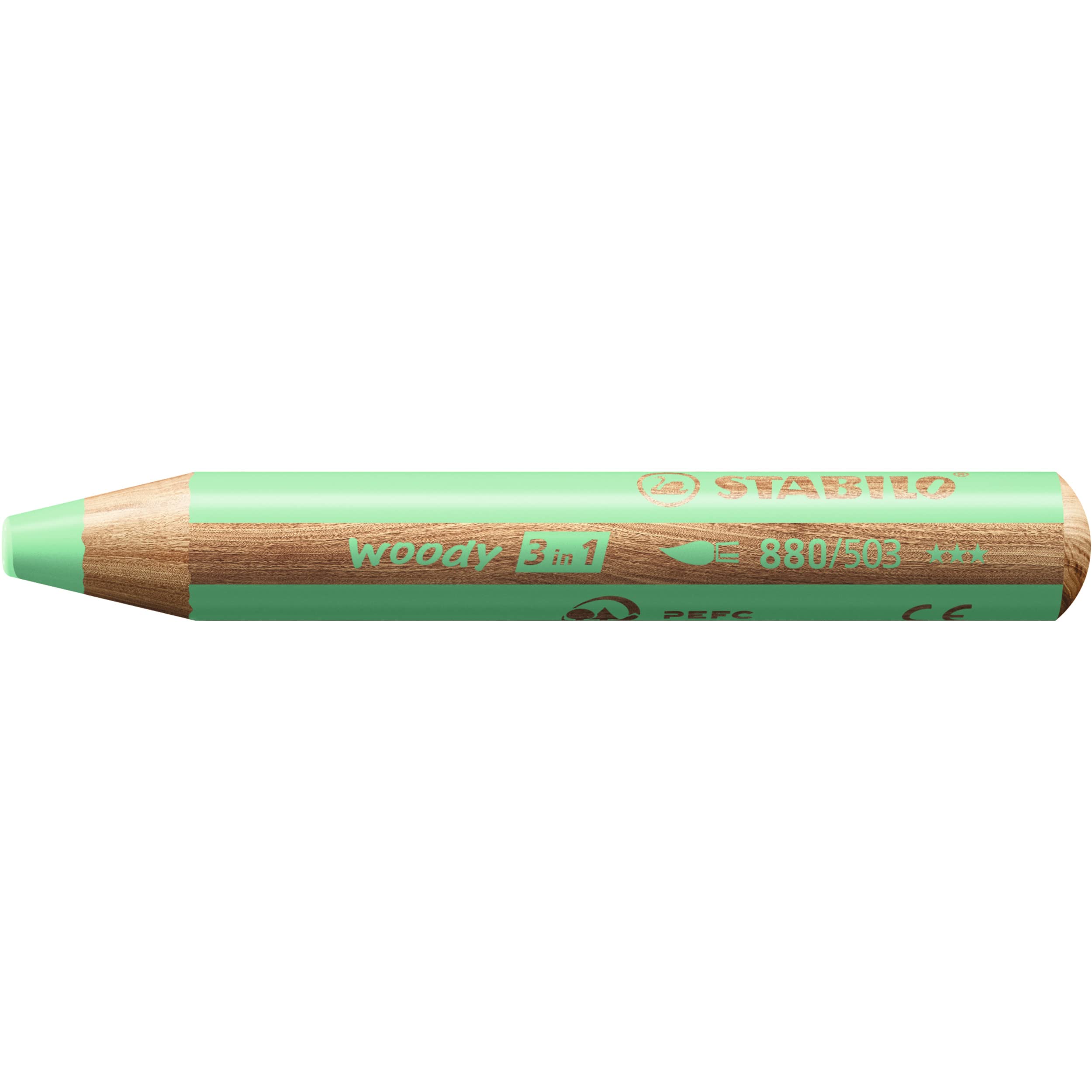 Multi-Talented Pencil - STABILO woody 3 in 1 - Pack of 1