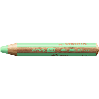 Multi-Talented Pencil - STABILO woody 3 in 1 - Pack of 1