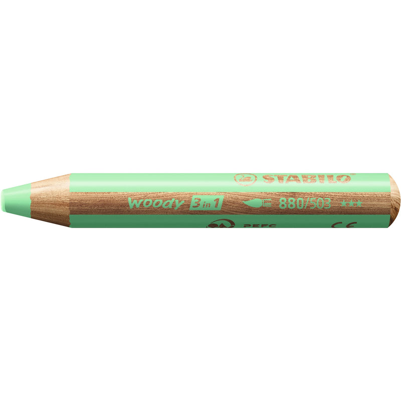 Multi-Talented Pencil - STABILO woody 3 in 1 - Pack of 1