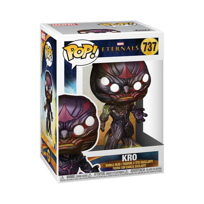 Funko Pop! Marvel: Eternals - Kro - The Eternals - Vinyl-Sammelfigur - Geschenkidee - Offizielle Handelswaren - Spielzeug Für Kinder und Erwachsene - Movies Fans - Modellfigur Für Sammler und Display