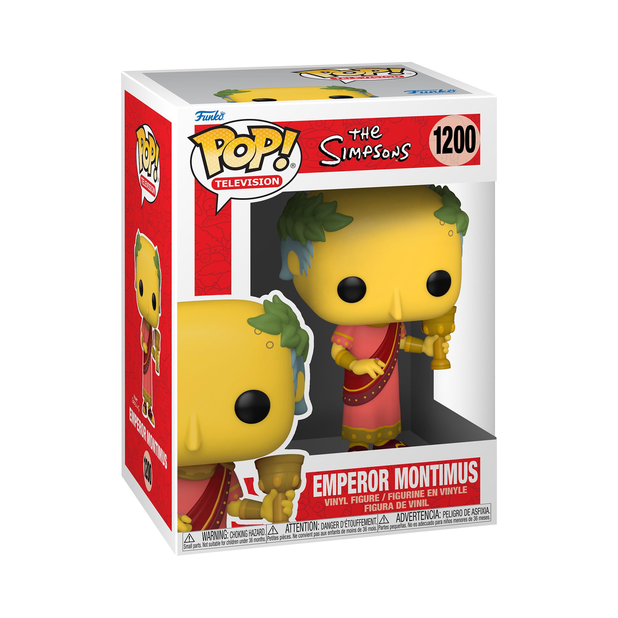 Funko POP! Animation: Simpsons - Mr. Burns - Emperor Montimus - the Simpsons - Collectable Vinyl Figure - Gift Idea - Official Merchandise - Toys for Kids & Adults - TV Fans