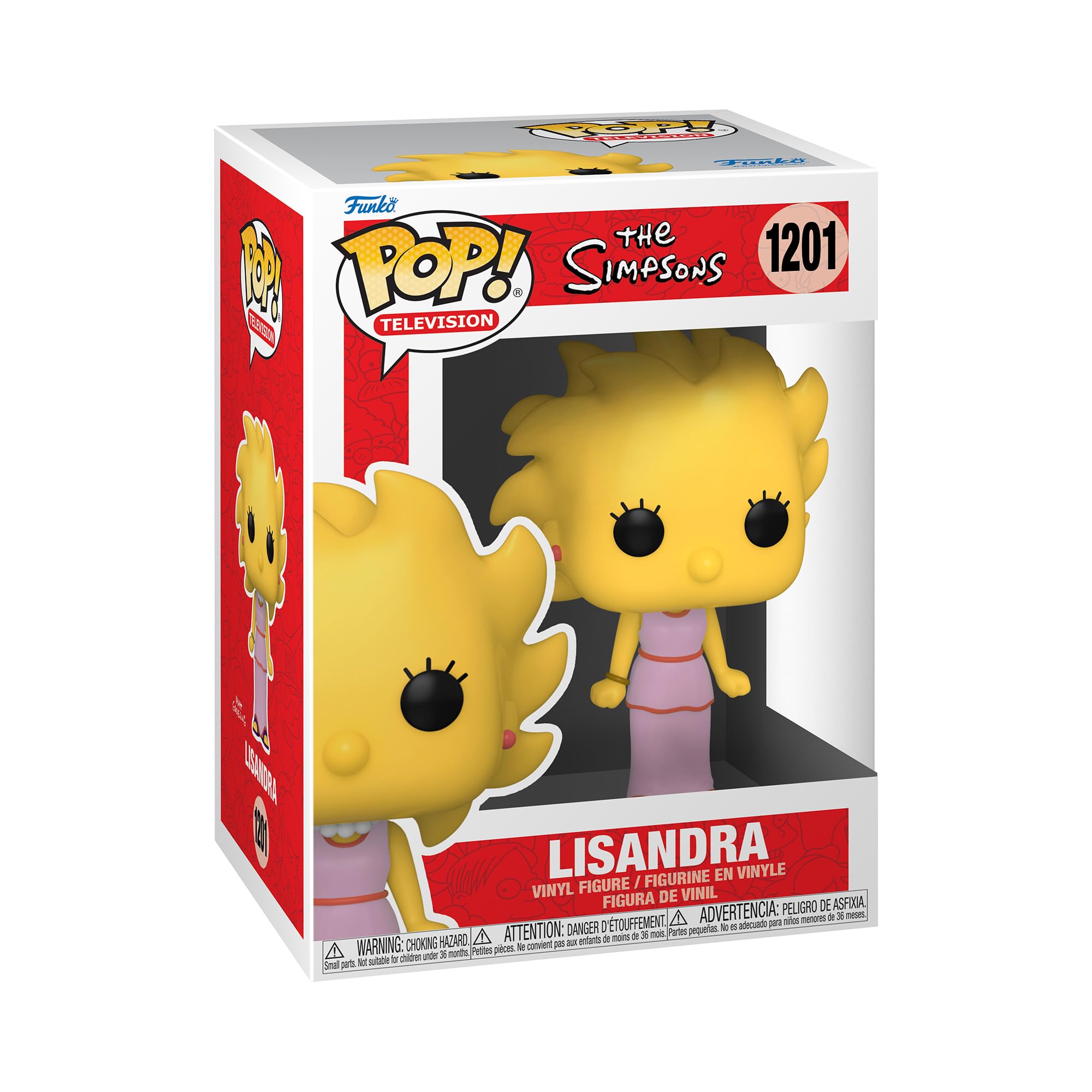 Funko POP! Animation: Simpsons - Lisa Simpsonndra Lisa Simpson - the Simpsons - Collectable Vinyl Figure - Gift Idea - Official Merchandise - Toys for Kids & Adults - TV Fans