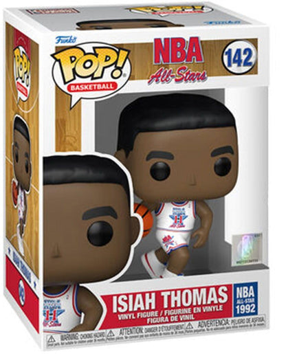 Funko POP! NBA Legends-Isiah Thomas - (White All Star Uni 1992) - Collectable Vinyl Figure - Gift Idea - Official Merchandise - Toys for Kids & Adults - Sports Fans - Model Figure for Collectors