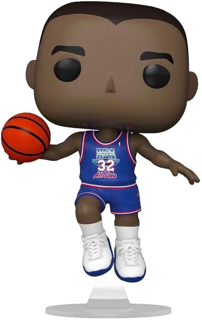 Funko POP! NBA Legends-Magic Johnson - (Blue All Star Uni 1991) - Collectable Vinyl Figure - Gift Idea - Official Merchandise - Toys for Kids & Adults - Sports Fans - Model Figure for Collectors