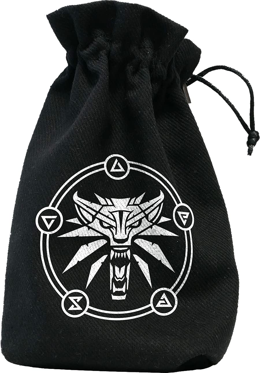 Q-Workshop QWOWGE16 The Witcher Dice Bag: Geralt – School of the Wolf (7