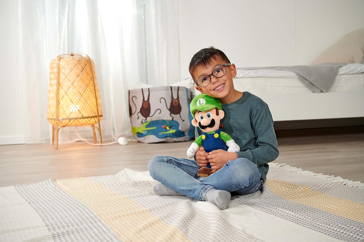 Simba Peluche de Luigi Mario 30cm