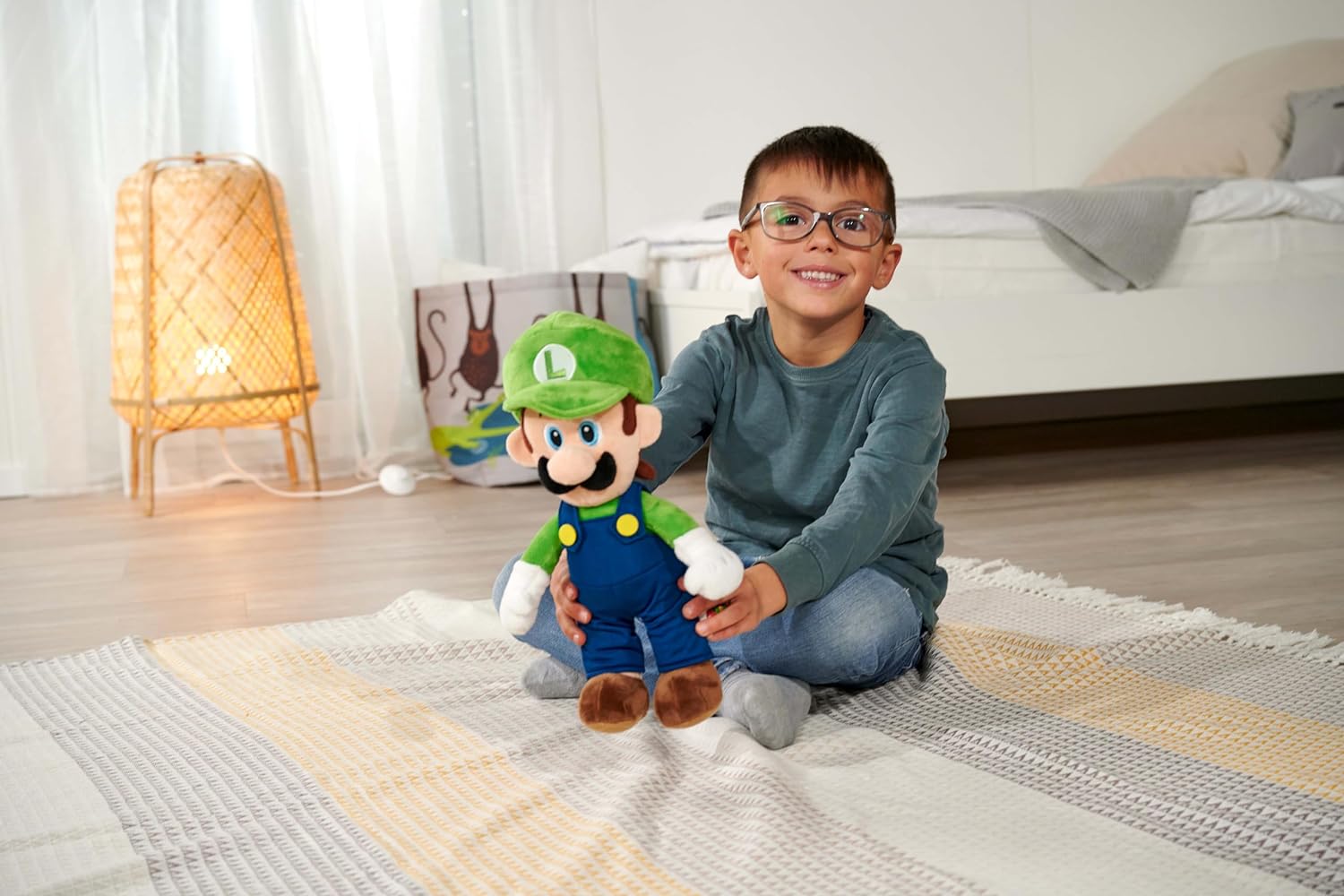 Simba Peluche de Luigi Mario 30cm