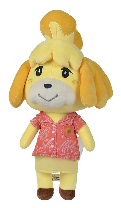 Simba 109231006 - Animal Crossing Isabelle, 40cm Plüschtier, New Horizons, Nintendo, Plüschfigur für Kinder ab den ersten Lebensmonaten