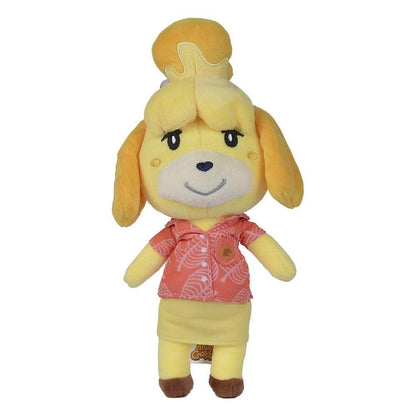 Simba 109231002 - Animal Crossing Isabelle, 25cm Plüschtier, New Horizons, Nintendo, Plüschfigur für Kinder ab den ersten Lebensmonaten