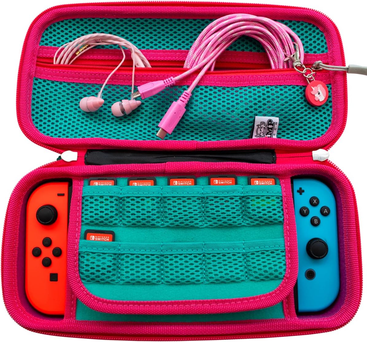iMP Tech NSWSWTHPON Pony Nintendo Switch Cases, Pink