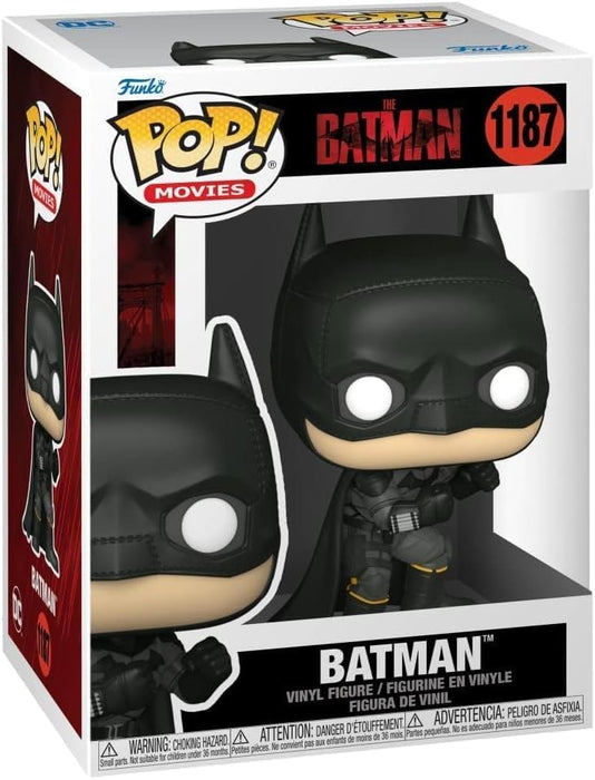 Funko Pop! Movies: DC the Batman - Batman - Collectable Vinyl Figure - Gift Idea - Official Merchandise - Toys for Kids & Adults - Movies Fans - Model Figure for Collectors and Display