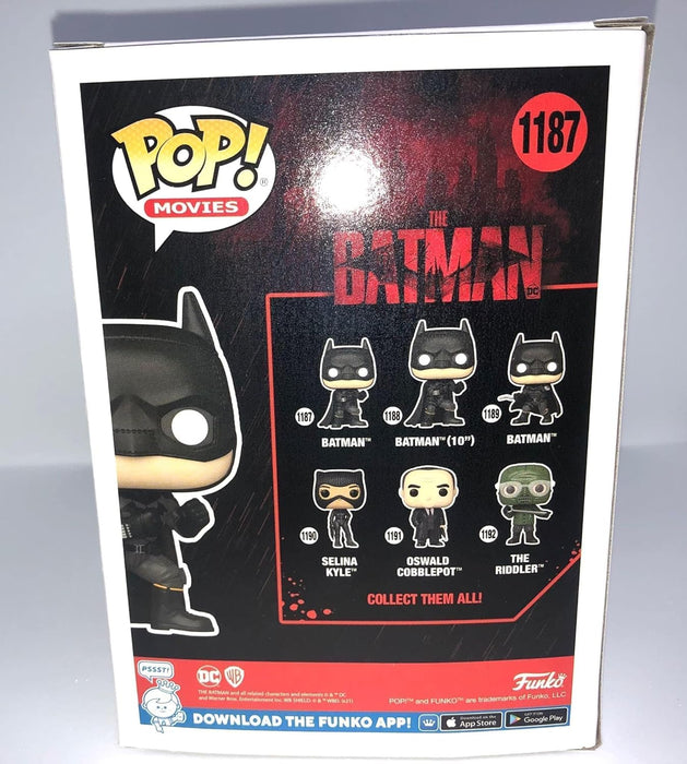 Funko Pop! Movies: DC the Batman - Batman - Collectable Vinyl Figure - Gift Idea - Official Merchandise - Toys for Kids & Adults - Movies Fans - Model Figure for Collectors and Display