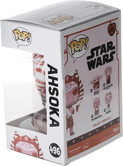 Funko Pop! Star Wars: Valentines - Ahsoka Tano - Star Wars: the Mandalorian - Collectable Vinyl Figure - Gift Idea - Official Merchandise - Toys for Kids & Adults - TV Fans Single