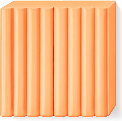 STAEDTLER 8010-401 FIMO Effect Oven-Hardening Polymer Modelling Clay - Neon Orange (57g) Neon Neon Orange