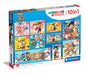 Clementoni Does Not Apply Infantiles 10 en 1 Paw Patrol, Puzzles de distinto tamaño para montarlos progresivamente de la Patrulla Canina, a Partir d, Multicolor, Medium (20270