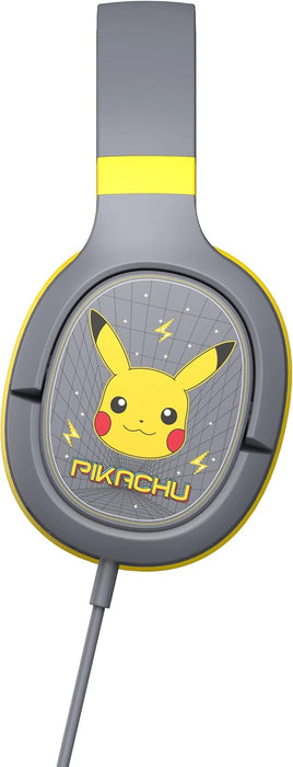 OTL Technologies PK0862 Pokémon Pikachu Grey Pro G1 Wired Gaming Headphones