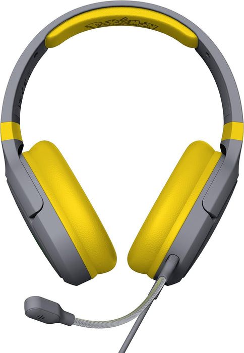 OTL Technologies PK0862 Pokémon Pikachu Grey Pro G1 Wired Gaming Headphones