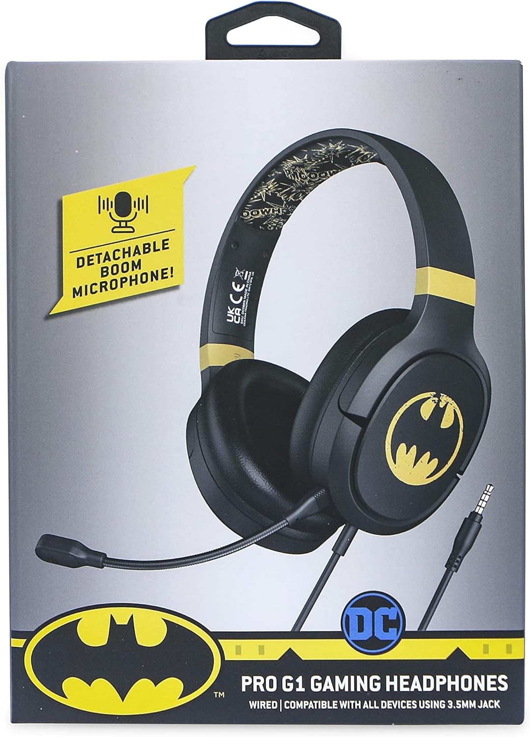 OTL Technologies DC Comics Batman Pro G1 Gaming Headphones Black