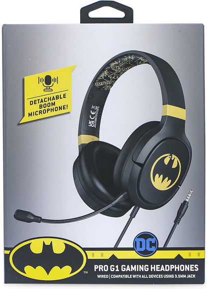 OTL Technologies DC Comics Batman Pro G1 Gaming Headphones Black