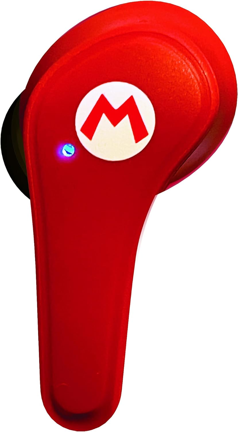 OTL Technologies SM0894 Super Mario TWS Wireless Earphones with Charging Case Red