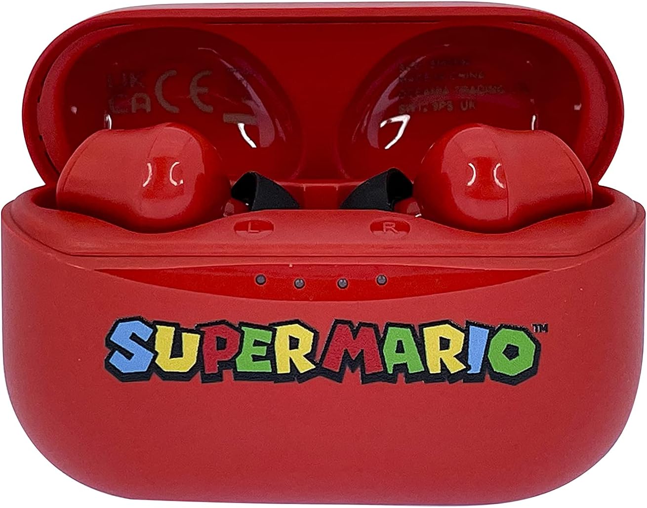 OTL Technologies SM0894 Super Mario TWS Wireless Earphones with Charging Case Red