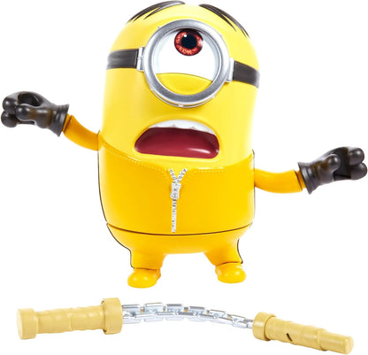 Mattel Minions GMF22 - Kämpfer Stuart Figur, für Fans und Sammler, Spielzeug ab 4 Jahren