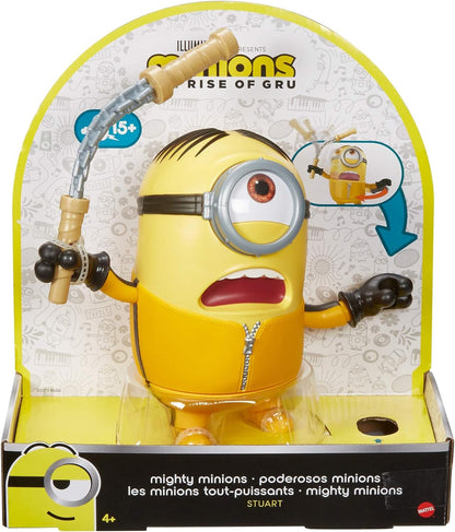 Mattel Minions GMF22 - Kämpfer Stuart Figur, für Fans und Sammler, Spielzeug ab 4 Jahren
