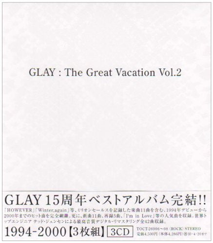 The Great Vacation Vol.2-Super Best Of Glay-