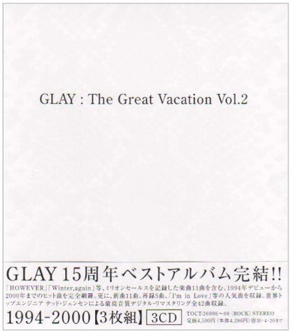 The Great Vacation Vol.2-Super Best Of Glay-