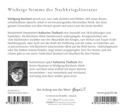 Dann Gibt Es Nur Eins! Erzählungen,Gedichte und