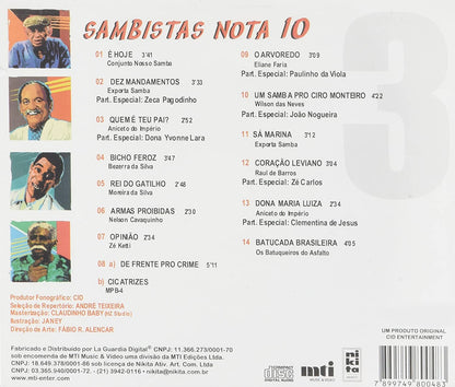 Sambistas Nota 10 V3 / Various