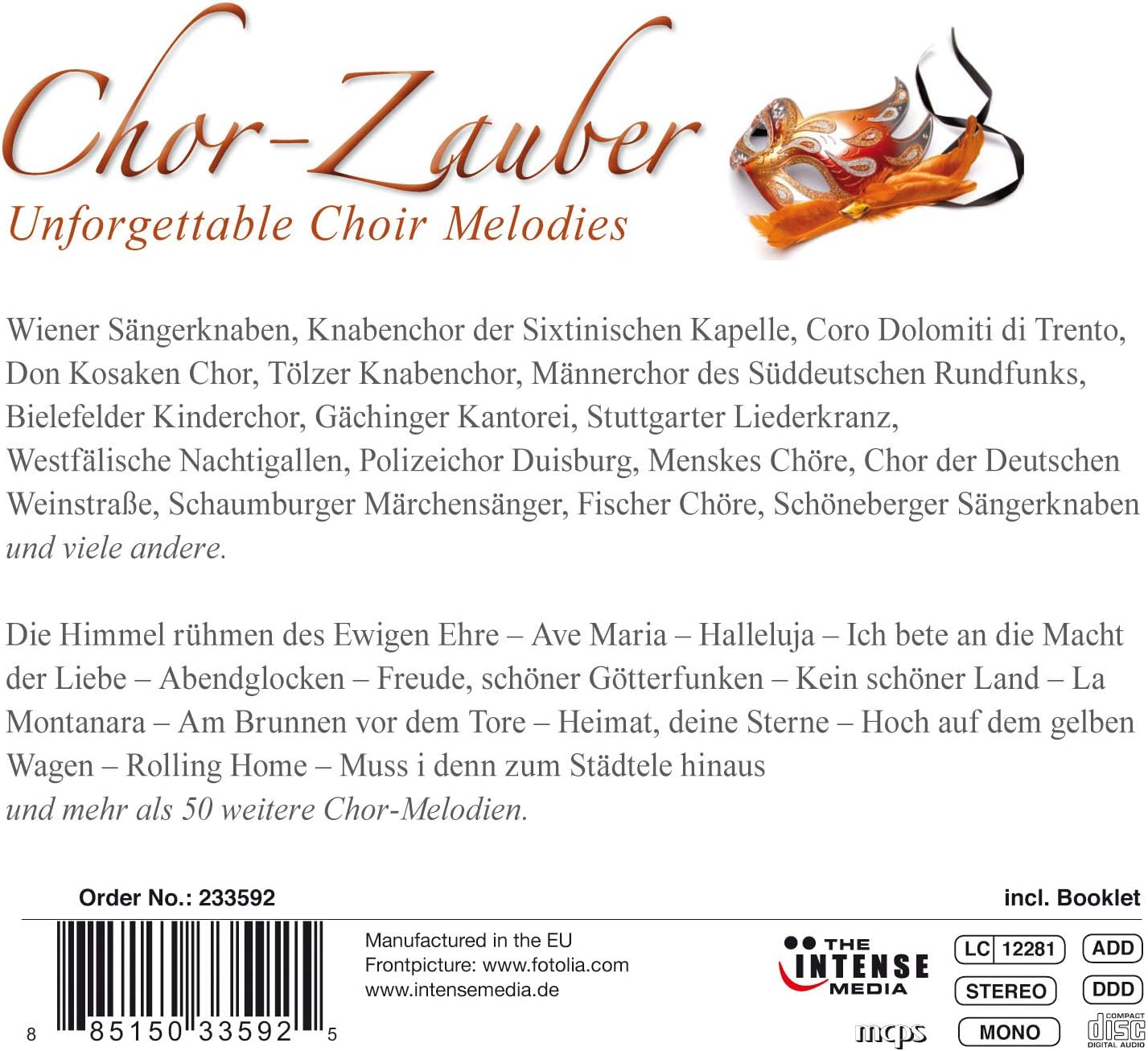 Chor-Zauber (Unforgettable Choir Melodies