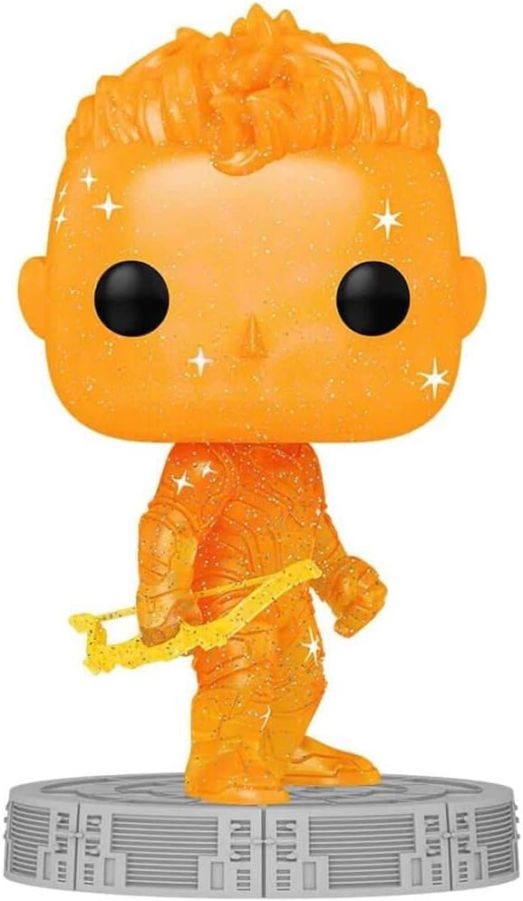 Funko POP! Artist Series: Marvel Infinity Saga - Hawkeye - Orange - Collectable Vinyl Figure - Includes Premium Plastic Protector Display Case - Gift Idea - Official Merchandise