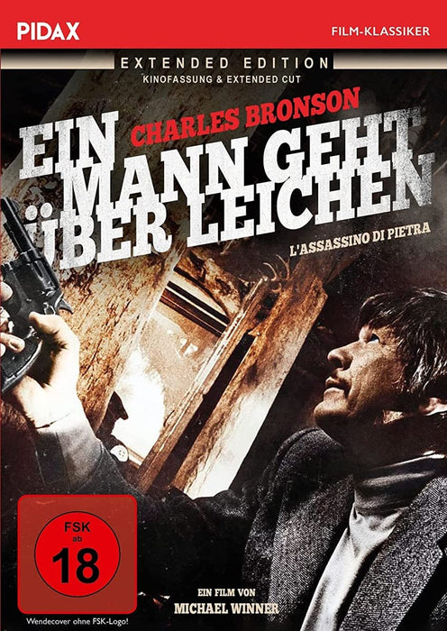 Ein Mann geht über Leichen (L'assassino di pietra) - EXTENDED EDITION / Kinofassung & Extended Cut des Thrillers mit Charles Bronson (Pidax Film-Klassiker