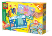 SES Creative 14632 Animal Ich lerne kleben und Formen erkennen, diverse Farben