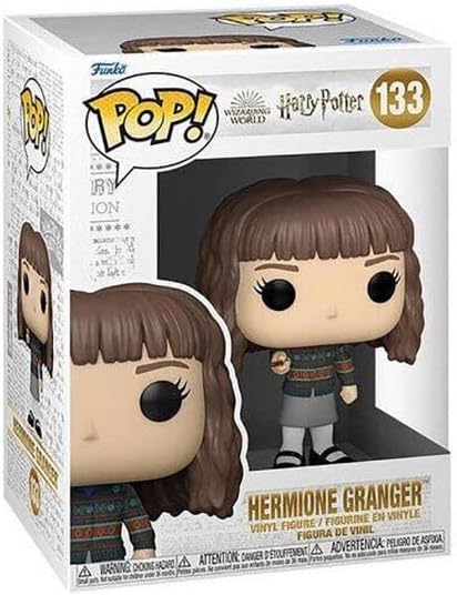 Funko Pop! HP: HP Anniversary - Hermione Granger mit Wand - Hermine Granger - Harry Potter - Vinyl-Sammelfigur - Geschenkidee - Offizielle Handelswaren - Spielzeug Für Kinder und Erwachsene