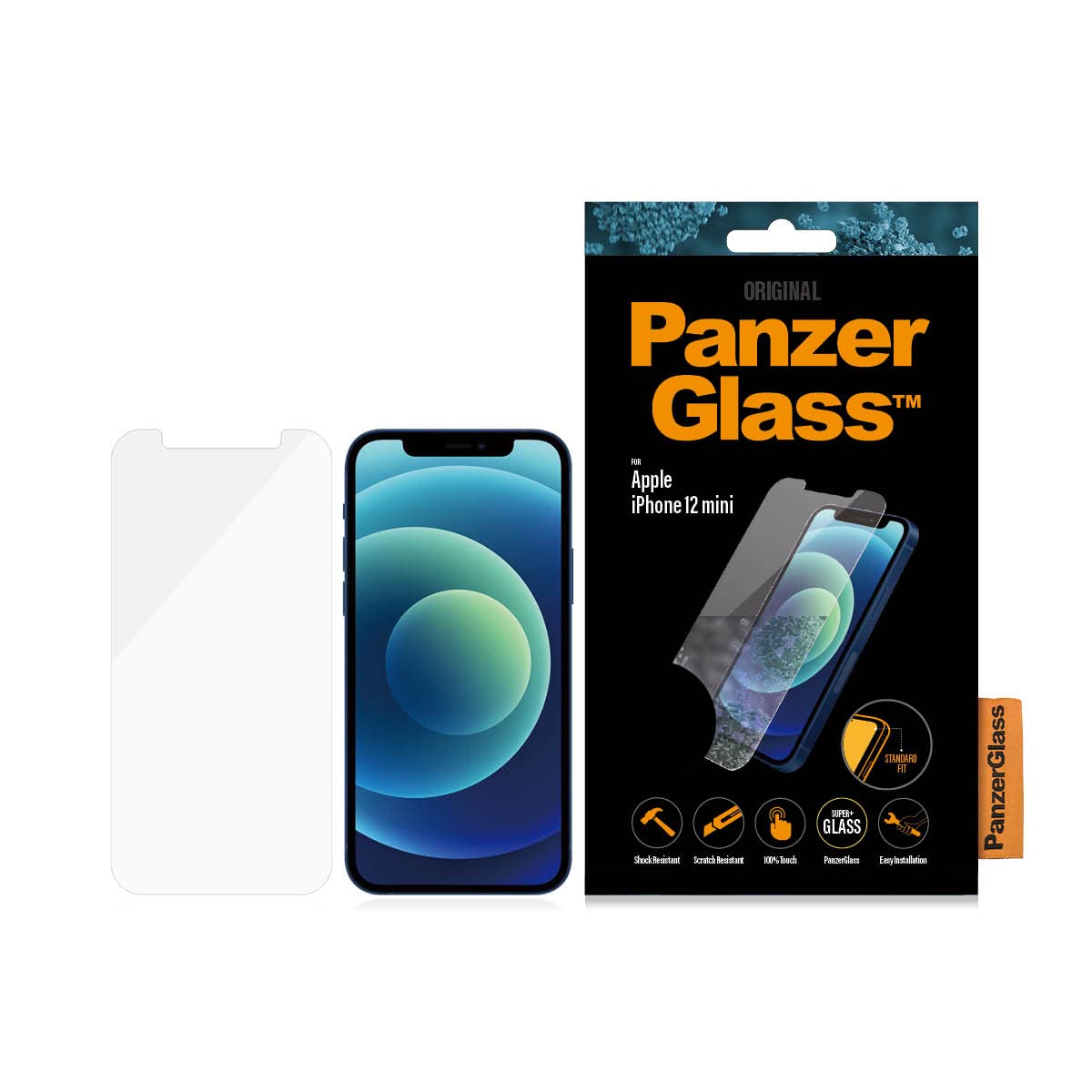 Panzerglass - iPhone 12 mini Standard Fit AntiBacterial