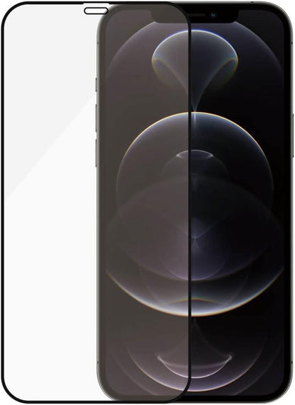 PanzerGlass - iPhone 12/12 Pro Case Friendly, Black