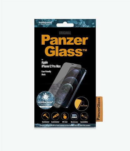 PanzerGlass iPhone 12 Pro Max (CF), Black (AB