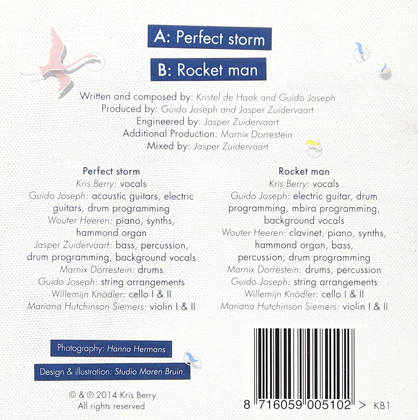 Kris Berry - Rocket Man (3 Cd Single )
