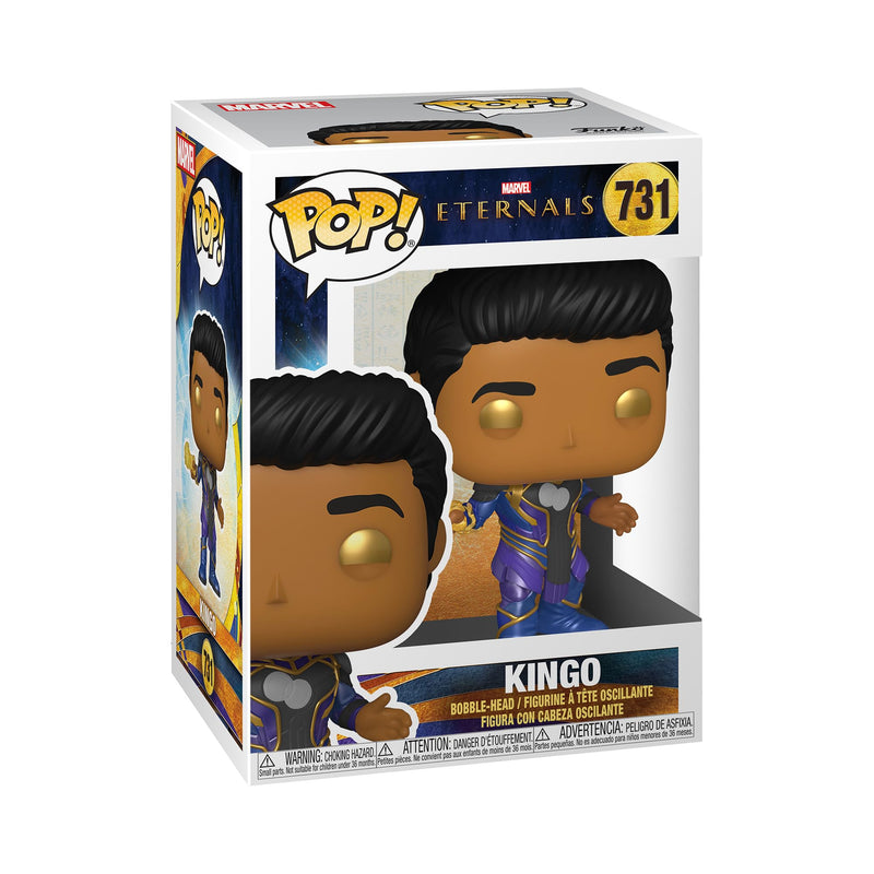 Funko Pop! Marvel: Eternals - Kingo - Marvel Comics - Vinyl-Sammelfigur - Geschenkidee - Offizielle Handelswaren - Spielzeug Für Kinder und Erwachsene - Comic Books Fans